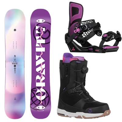 Snowboard Gravity VOAYER + viazanie Gravity + boty Gravity Sage 